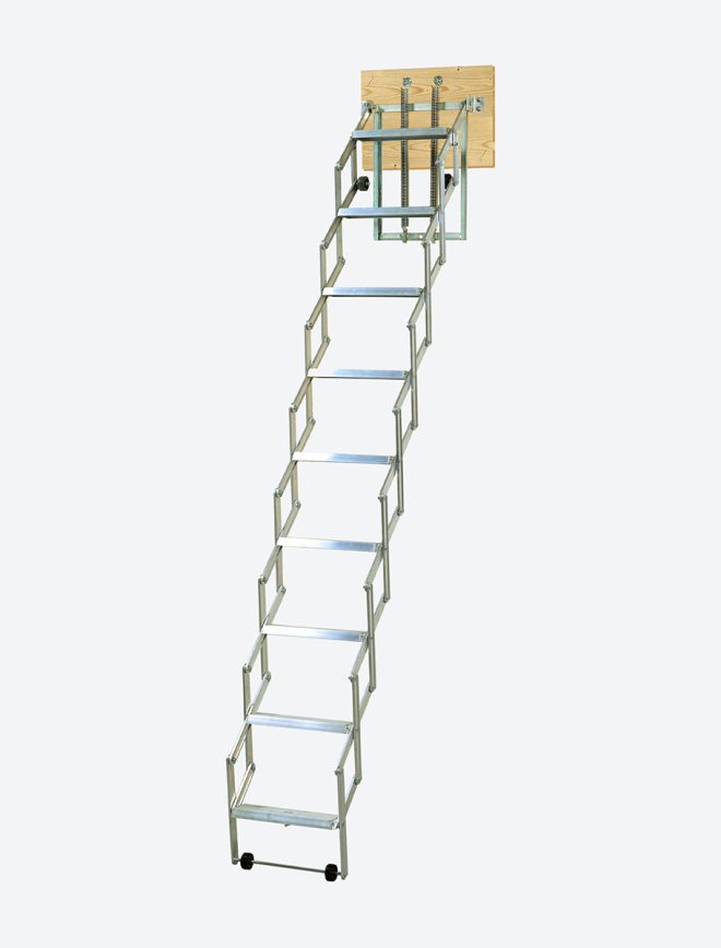 Aluminium concertina loft ladder ALUFIX