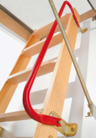 Handrail for opening size width above 60 cm | Special measure loft ladders