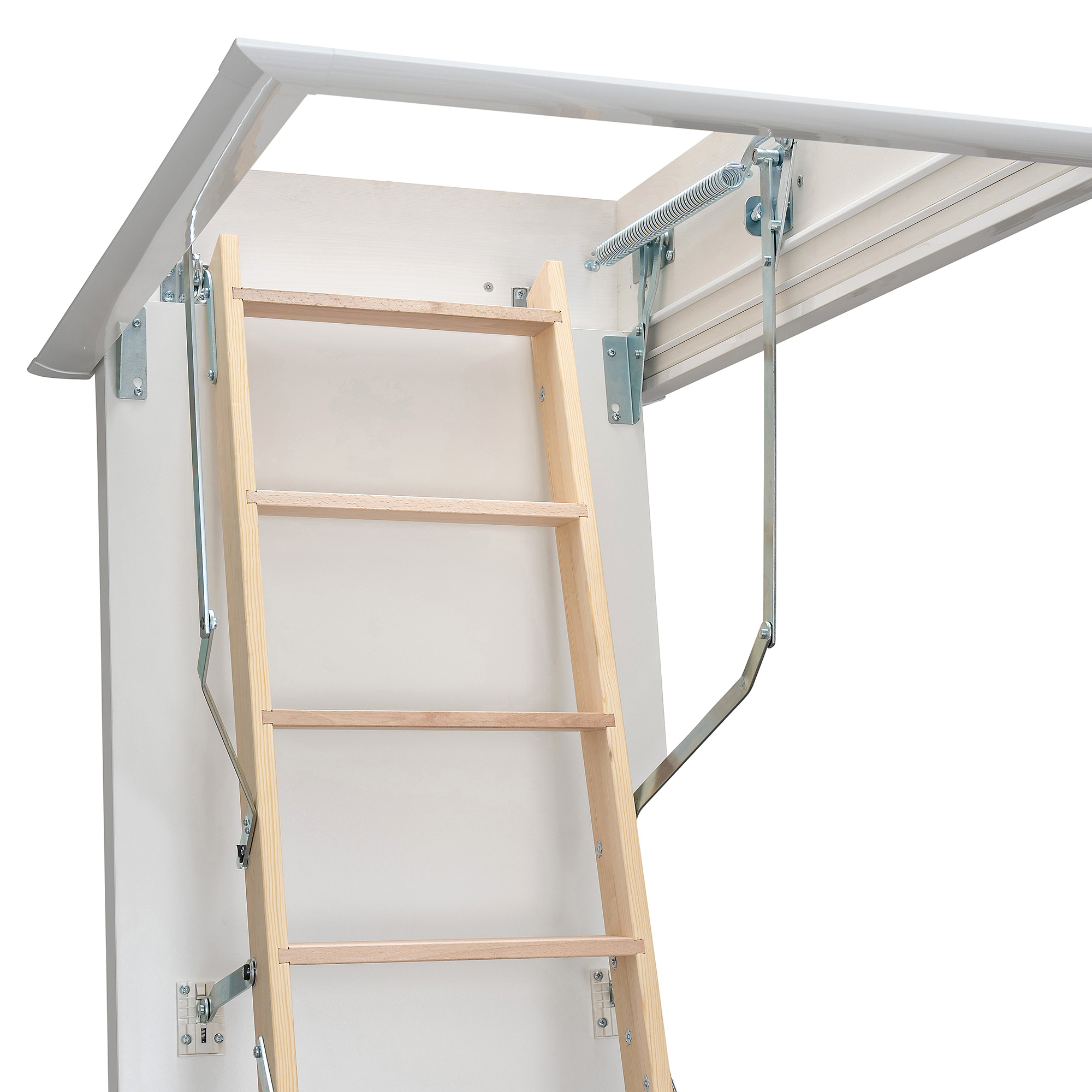 loft ladder with architraves for ceiling finish