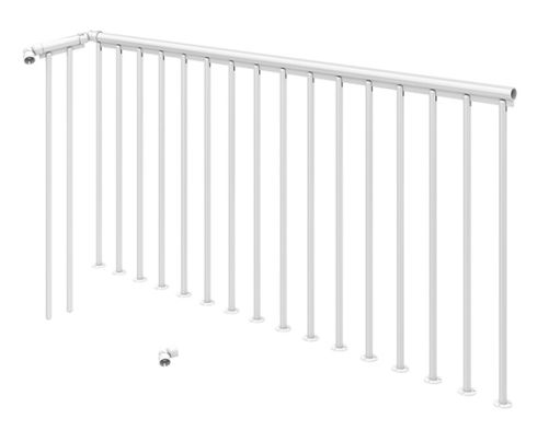 Landing Banister In Contemporary Design With Vertical Railing