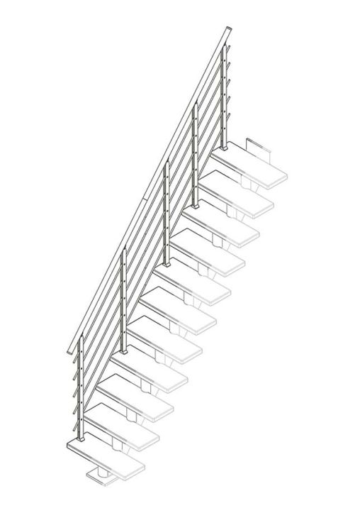 Separate DESIGN banister for your staircase – Boost safety